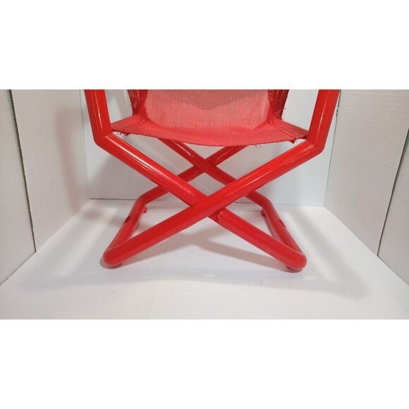 Tyke Hike / Taxi Folding Childs Chair Red Camping Vintage - Picture 6 of 9